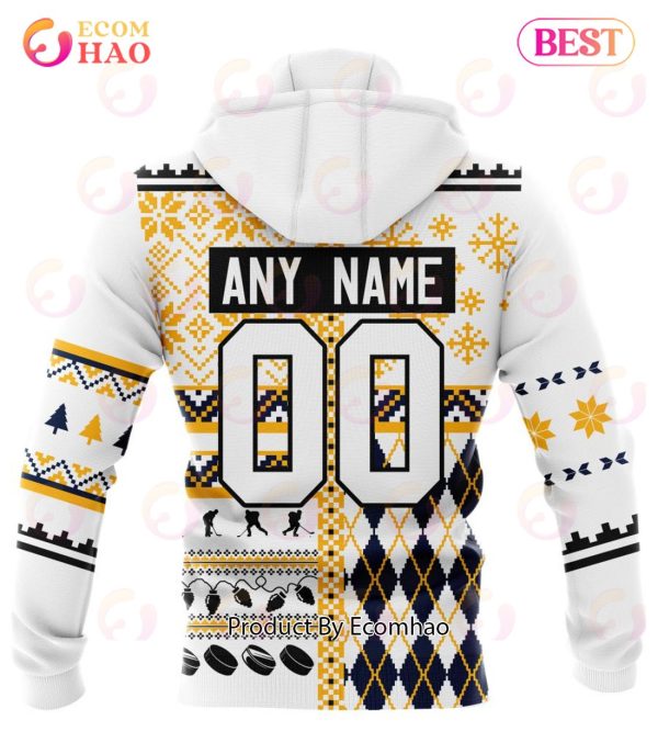 NHL Nashville Predators Specialized Unisex Kits With Christmas Concepts 3D Hoodie