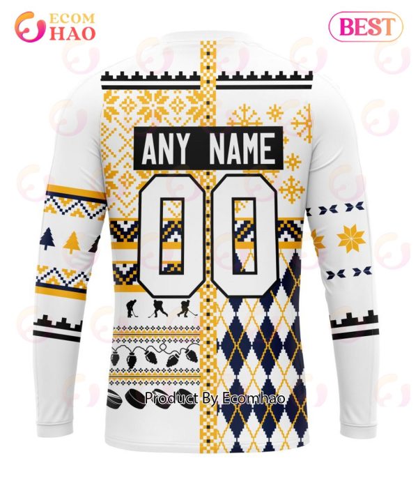 NHL Nashville Predators Specialized Unisex Kits With Christmas Concepts 3D Hoodie