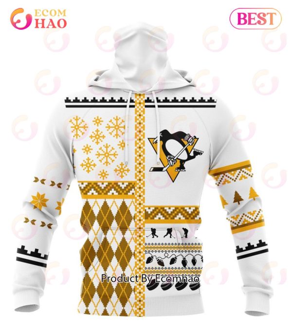 NHL Pittsburgh Penguins Specialized Unisex Kits With Christmas Concepts 3D Hoodie