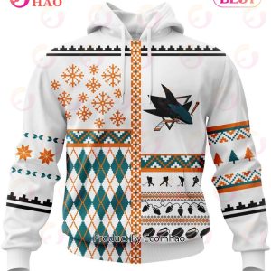 NHL San Jose Sharks Specialized Unisex Kits With Christmas Concepts 3D Hoodie