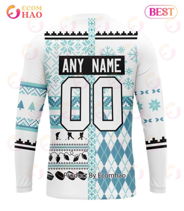 NHL Seattle Kraken Specialized Unisex Kits With Christmas Concepts 3D Hoodie