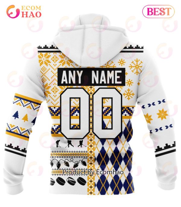 NHL St. Louis Blues Specialized Unisex Kits With Christmas Concepts 3D Hoodie