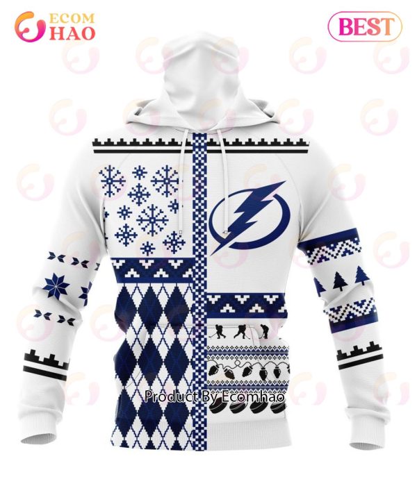 NHL Tampa Bay Lightning Specialized Unisex Kits With Christmas Concepts 3D Hoodie