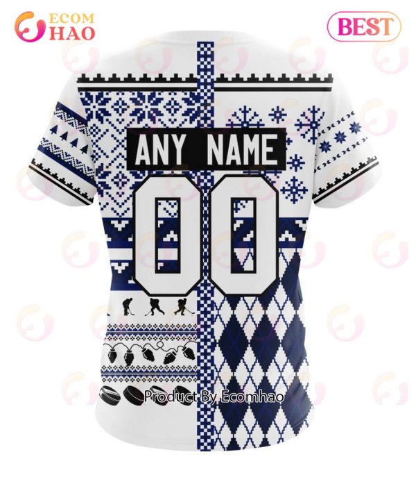 NHL Tampa Bay Lightning Specialized Unisex Kits With Christmas Concepts 3D Hoodie