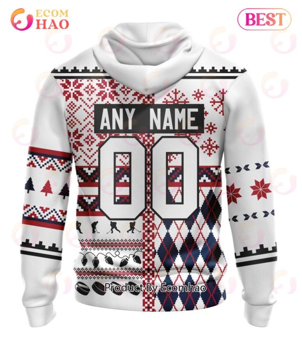 NHL Winnipeg Jets Specialized Unisex Kits With Christmas Concepts 3D Hoodie