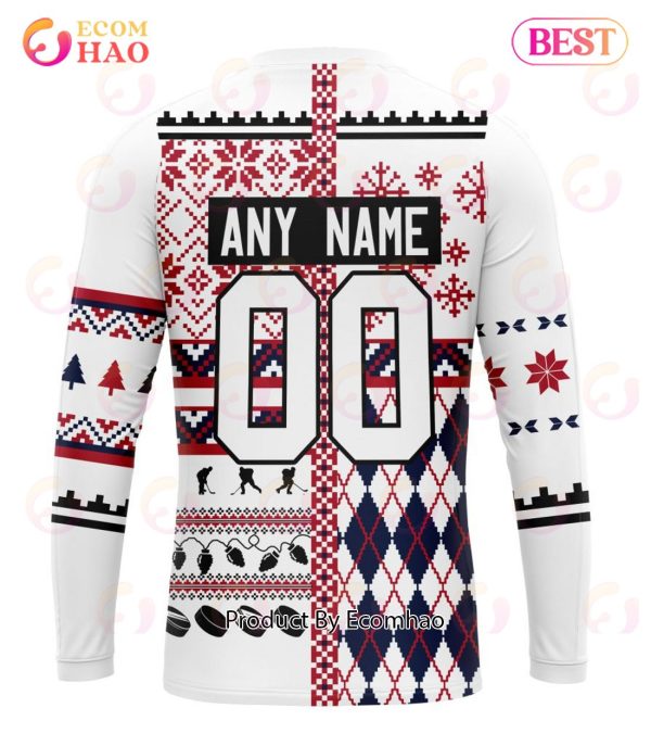NHL Winnipeg Jets Specialized Unisex Kits With Christmas Concepts 3D Hoodie