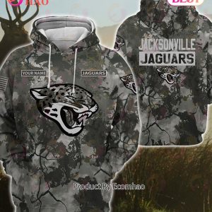 NFL Jacksonville Jaguars Personalized Your Name Hungting Camo Style 3D Hoodie,T Shirt, Sweatshirt, Zipper