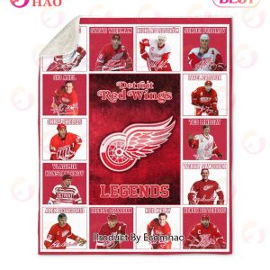 NHL Detroit Red Wings Legends Fleece Blanket