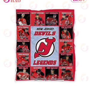 NHL New Jersey Devils Legends Fleece Blanket