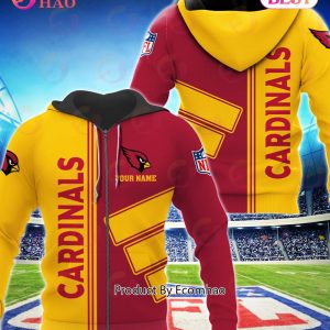 Arizona Cardinals Football Sport 3D Clothings Custom Your Name, Fan Gifts