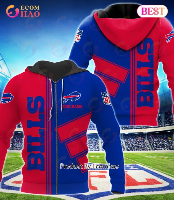 Buffalo Bills Football Sport 3D Clothings Custom Your Name, Fan Gifts