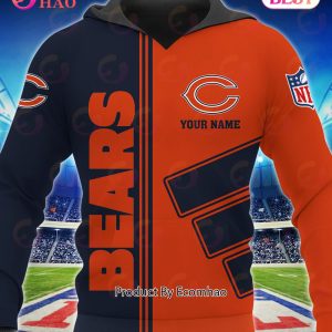 Chicago Bears Football Sport 3D Clothings Custom Your Name, Fan Gifts