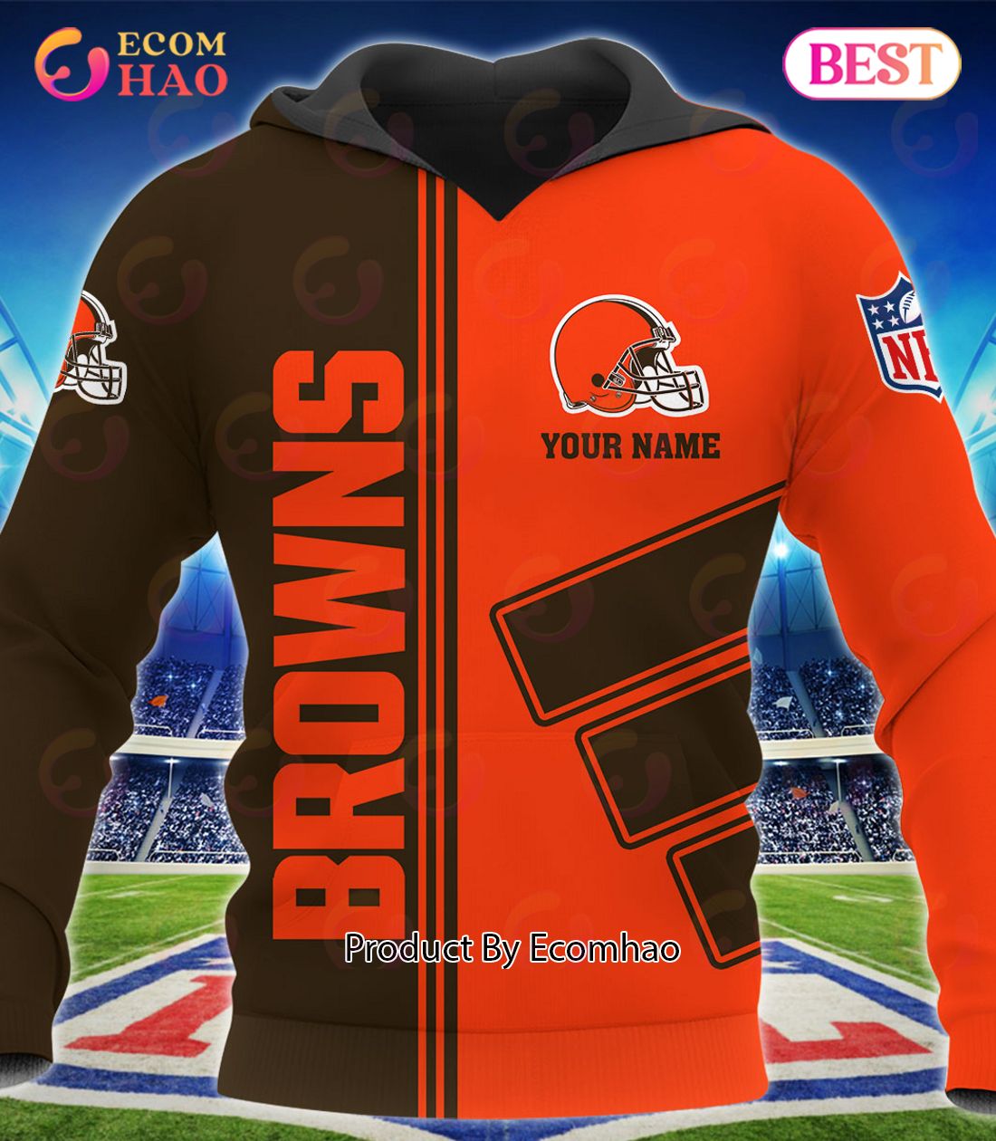 Cleveland Browns NFL 3D Hoodie Best Gift For Fans