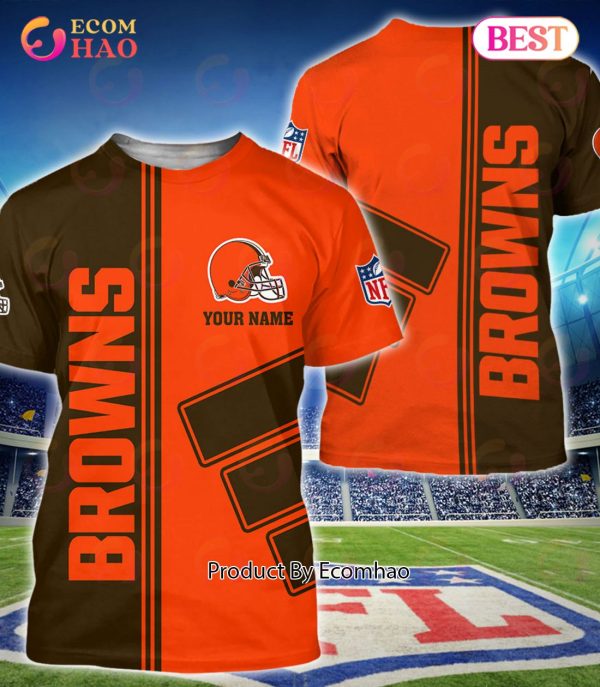 Cleveland Browns Football Sport 3D Clothings Custom Your Name, Fan Gifts