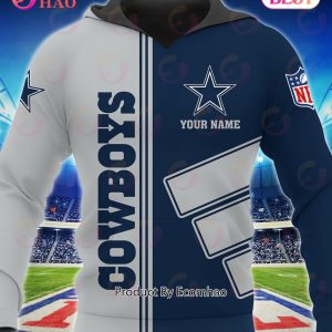 NFL Dallas Cowboys Salute To Service - Honor Veterans And Their Families 3D  Hoodie - Ecomhao Store