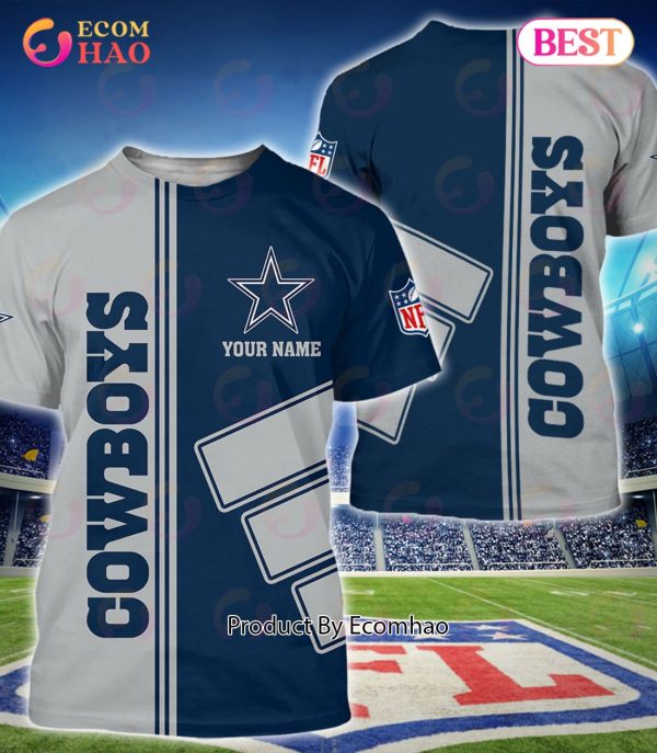 Dallas Cowboys Football Sport 3D Clothings Custom Your Name, Fan Gifts