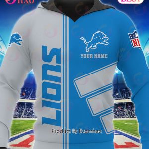 Detroit Lions  Football Sport 3D Clothings Custom Your Name, Fan Gifts