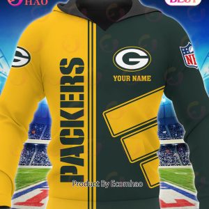 Green Bay Packers Football Sport 3D Clothings Custom Your Name, Fan Gifts