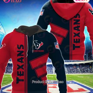 Houston Texans Football Sport 3D Clothings Custom Your Name, Fan Gifts