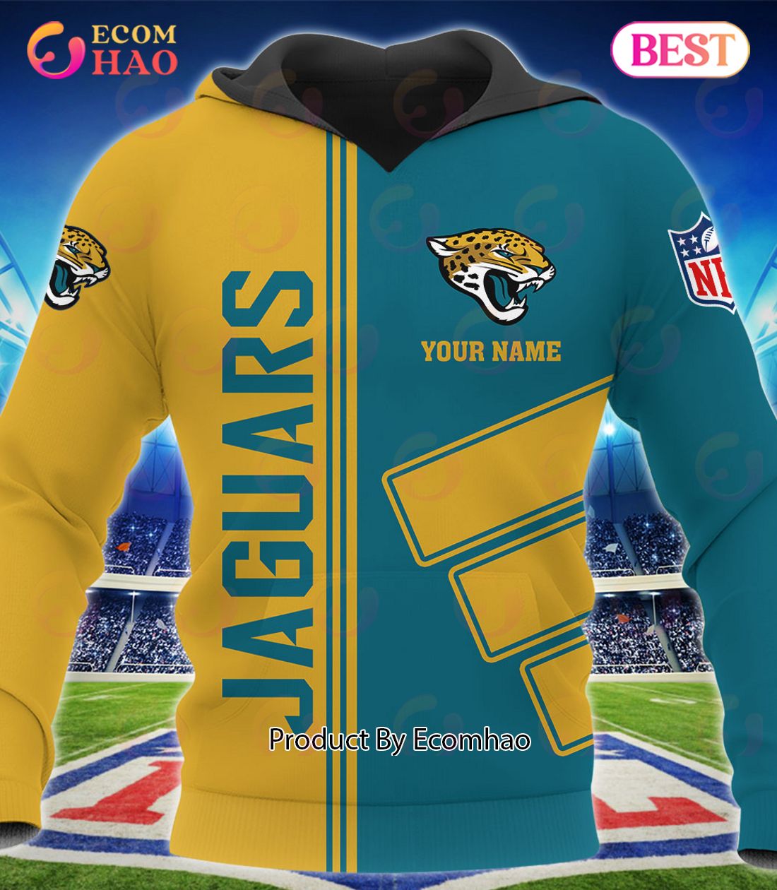 Custom Jaguars Sweater Mickey Goofy Donald Jacksonville Jaguars Gift -  Personalized Gifts: Family, Sports, Occasions, Trending