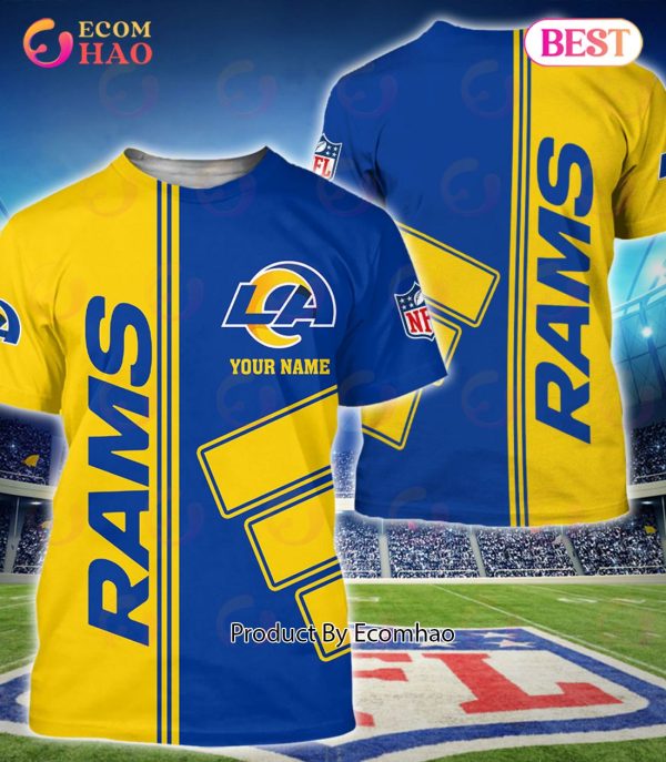 Los Angeles Rams Football Sport 3D Clothings Custom Your Name, Fan Gifts