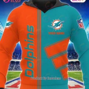 Miami Dolphins Football Sport 3D Clothings Custom Your Name, Fan Gifts