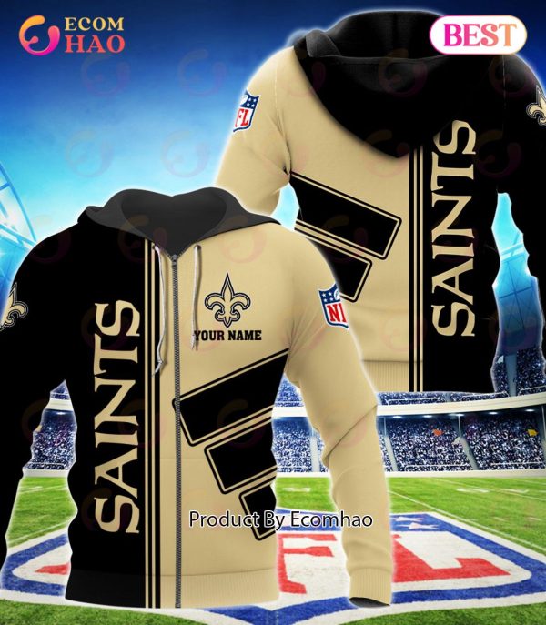 Personalized NFL New Orleans Saints US Flag Demon Face Funny 3D