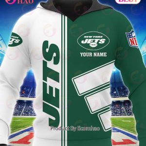 New York Jets Football Sport 3D Clothings Custom Your Name, Fan Gifts
