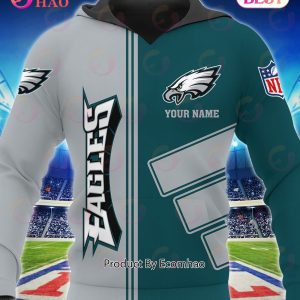 Philadelphia Eagles Football Sport 3D Clothings Custom Your Name, Fan Gifts