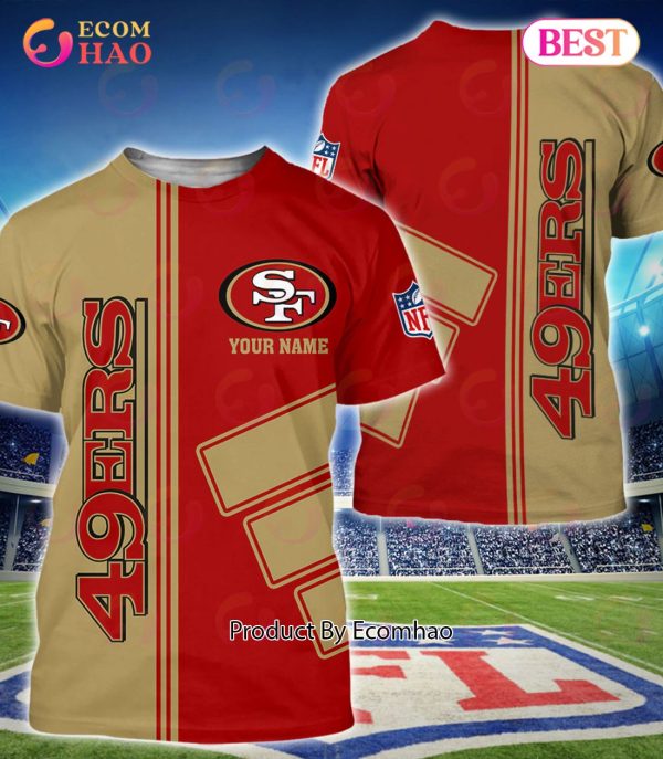 San Francisco 49ers Football Sport 3D Clothings Custom Your Name, Fan Gifts