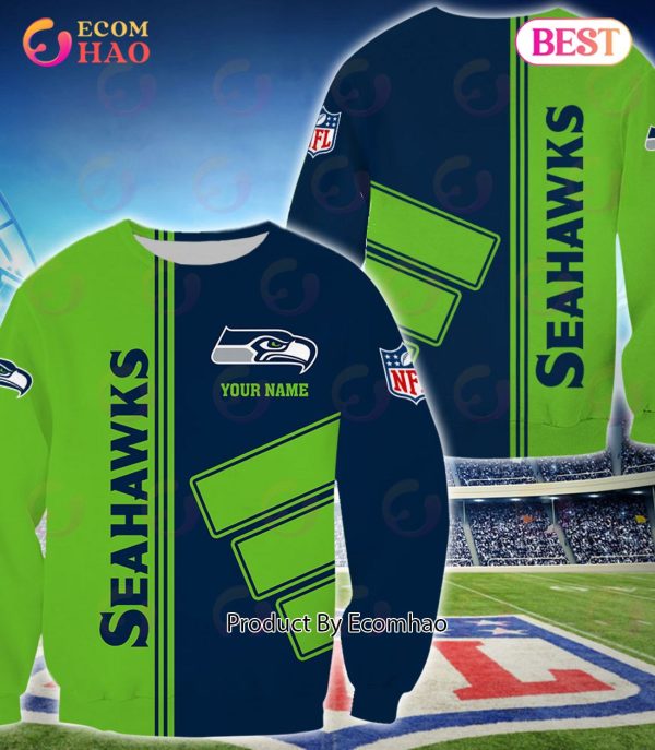 Seattle Seahawks Football Sport 3D Clothings Custom Your Name, Fan Gifts