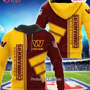 Washington Football Football Sport 3D Clothings Custom Your Name, Fan Gifts
