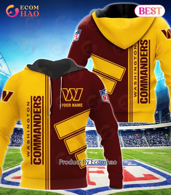 Washington Football Football Sport 3D Clothings Custom Your Name, Fan Gifts
