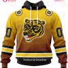 NHL Buffalo Sabres Special Retro Gradient Design 3D Hoodie