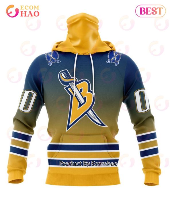 NHL Buffalo Sabres Special Retro Gradient Design 3D Hoodie