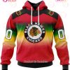 NHL Colorado Avalanche Special Retro Gradient Design 3D Hoodie