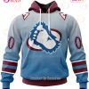NHL Columbus Blue Jackets Special Retro Gradient Design 3D Hoodie