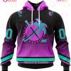 NHL Edmonton Oilers Special Retro Gradient Design 3D Hoodie