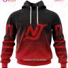 NHL Nashville Predators Special Retro Gradient Design 3D Hoodie