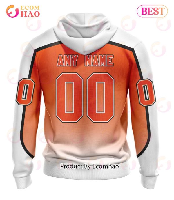 NHL Philadelphia Flyers Special Retro Gradient Design 3D Hoodie