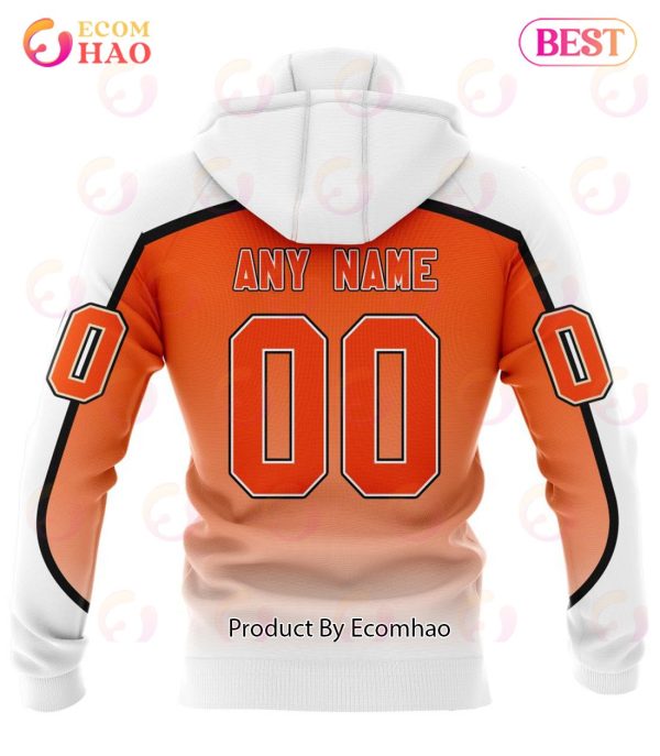 NHL Philadelphia Flyers Special Retro Gradient Design 3D Hoodie