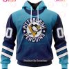 NHL San Jose Sharks Special Retro Gradient Design 3D Hoodie