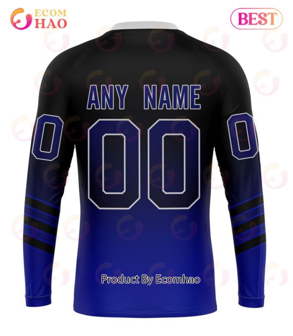 NHL Tampa Bay Lightning Special Retro Gradient Design 3D Hoodie