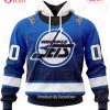 NHL Washington Capitals Special Retro Gradient Design 3D Hoodie
