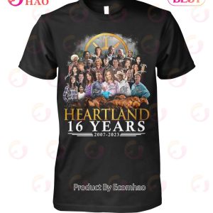 Heartland 16 Years Of 2007 – 2023 Thank You For The Memories T-Shirt