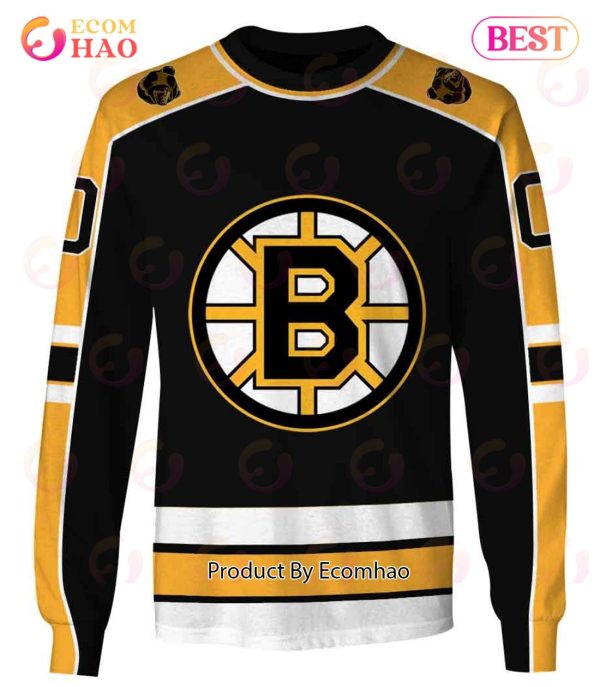 Personalized Boston Bruins 1995- 1996 2005- 2006 Vintage Alt