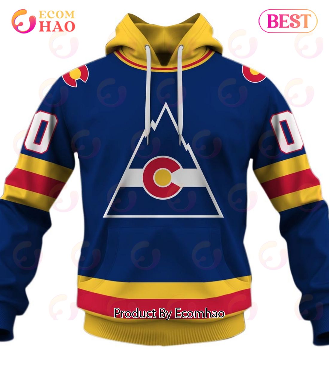 Personalized Detroit Red Wings Throwback Vintage NHL Home Jersey 3D Hoodie