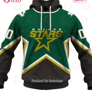 Personalized Dallas Stars 1999 Throwback Vintage NHL Away Jersey 3D Hoodie