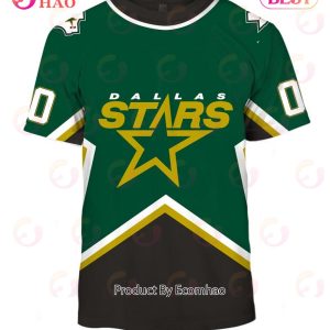Personalized Dallas Stars 1999 Throwback Vintage NHL Away Jersey 3D Hoodie