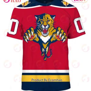 Personalized Florida Panthers 90s Throwback Vintage NHL Away Jersey 3D Hoodie